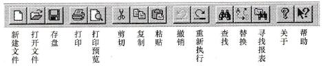 标准工具条
