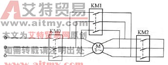 电动机星-三角降压启动主电路