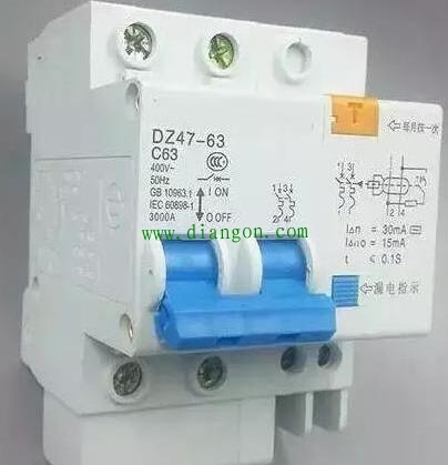 配电箱里的空气开关、漏电断路器和过压欠压保护器的区别 