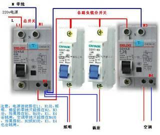 空开与漏电保护器的区别 