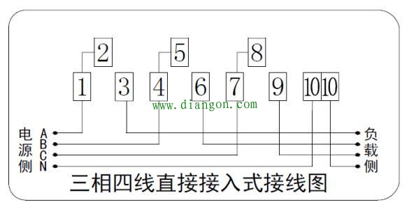 三相电度表如何接线？三相电度表接线方法图解 
