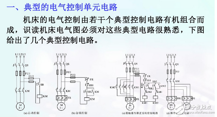 数控机床电气图解读与实训分享
