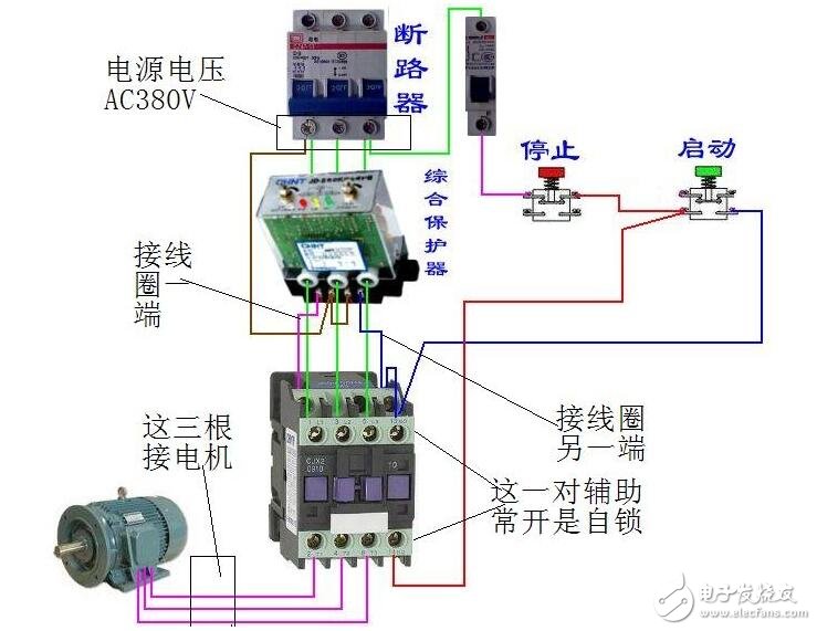 电动机综合保护器作用_电机综合保护器接法_电机综合保护器怎么调