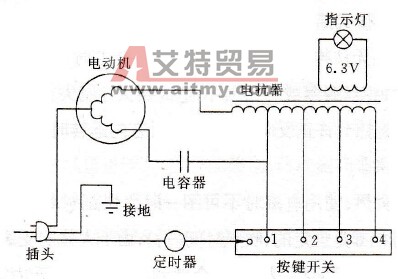 台扇与落地扇的电路图