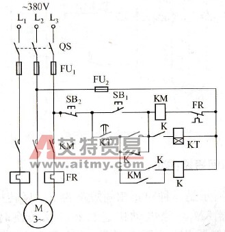 电动机自动快速再启动电路