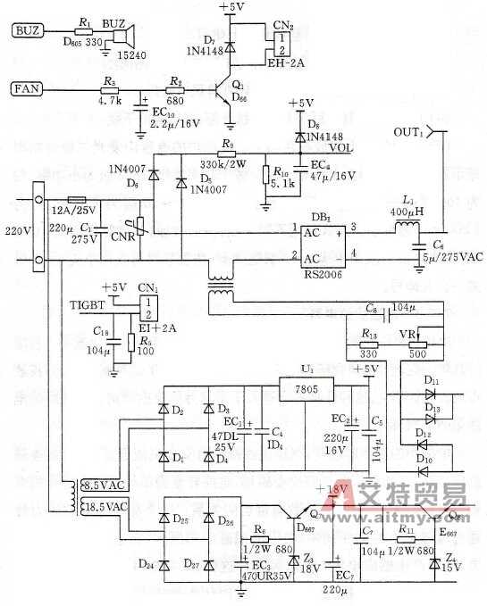 电磁炉的电路