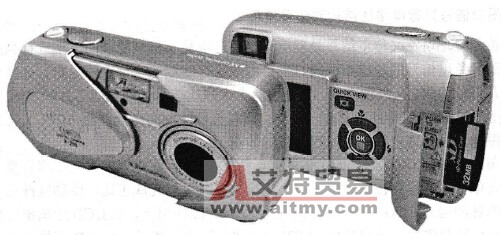 数码相机的整机结构识图