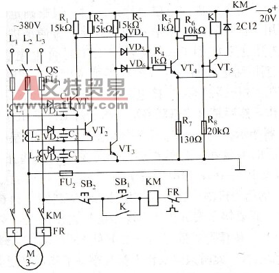 电动机断相自动保护电路