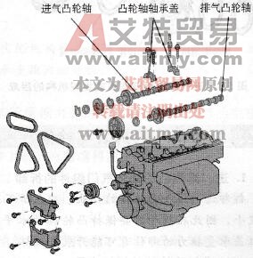 威驰车系8A-FE发动机配气机构的结构