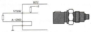 J08E国Ⅲ日野共轨燃油系统的冷却液温度传感器简介
