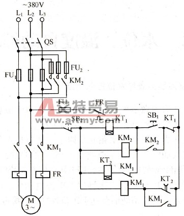 双路保险启动自动投入控制电路