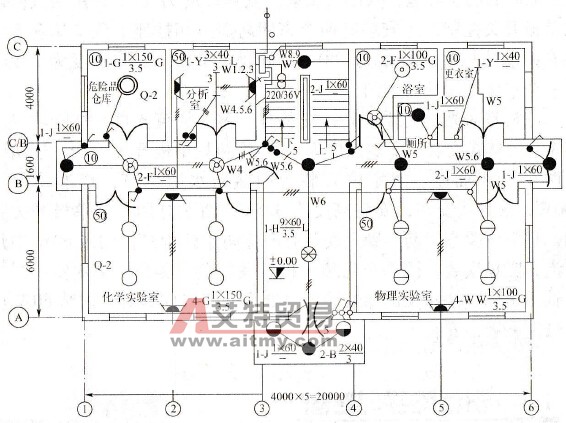 建筑电气图识读实例