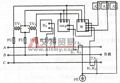功率表和功率因数表接线注意要点