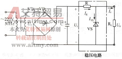 稳压管稳压电路是如何工作的
