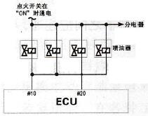 花冠车系喷油器的检查