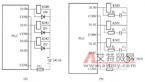 PLC输出电路设计中输出电路的保护