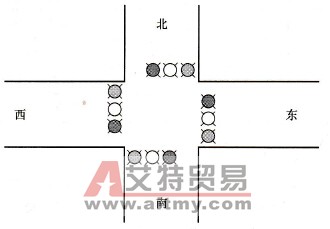 S7-200 PLC对十字路口交通信号灯的控制