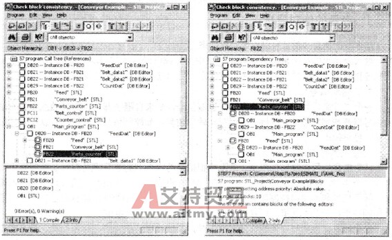 SIMATIC S7块接口