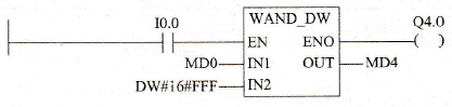 PLC的WAND_DW指令应用举例（见图4-133）