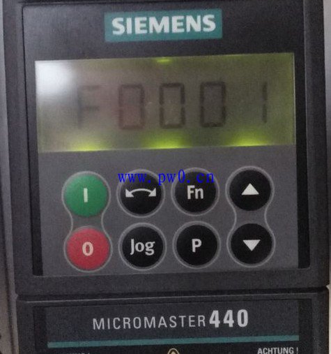 西门子MM420变频器故障代码详解